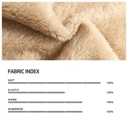 Men's Fleece Hooded Coat