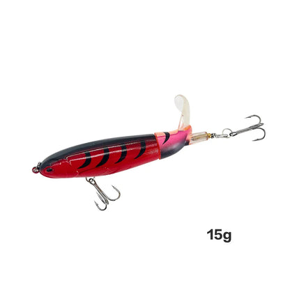 1-8Pcs Topwater Fishing Lure Whopper Popper