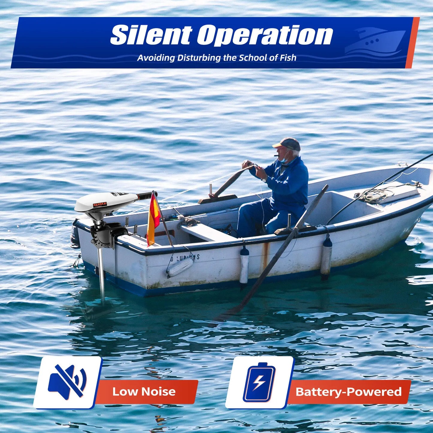 660W Electric Trolling Motor