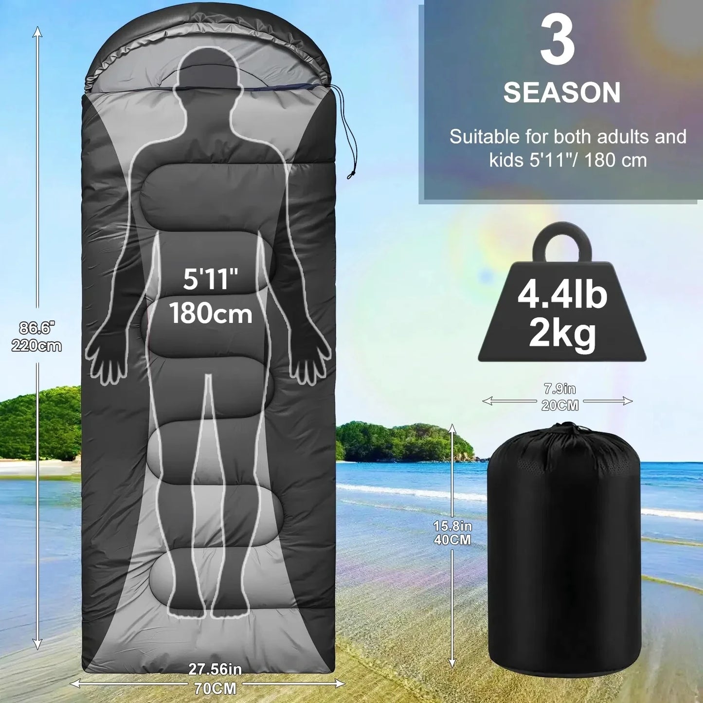 Cold Weather Sleeping Bag