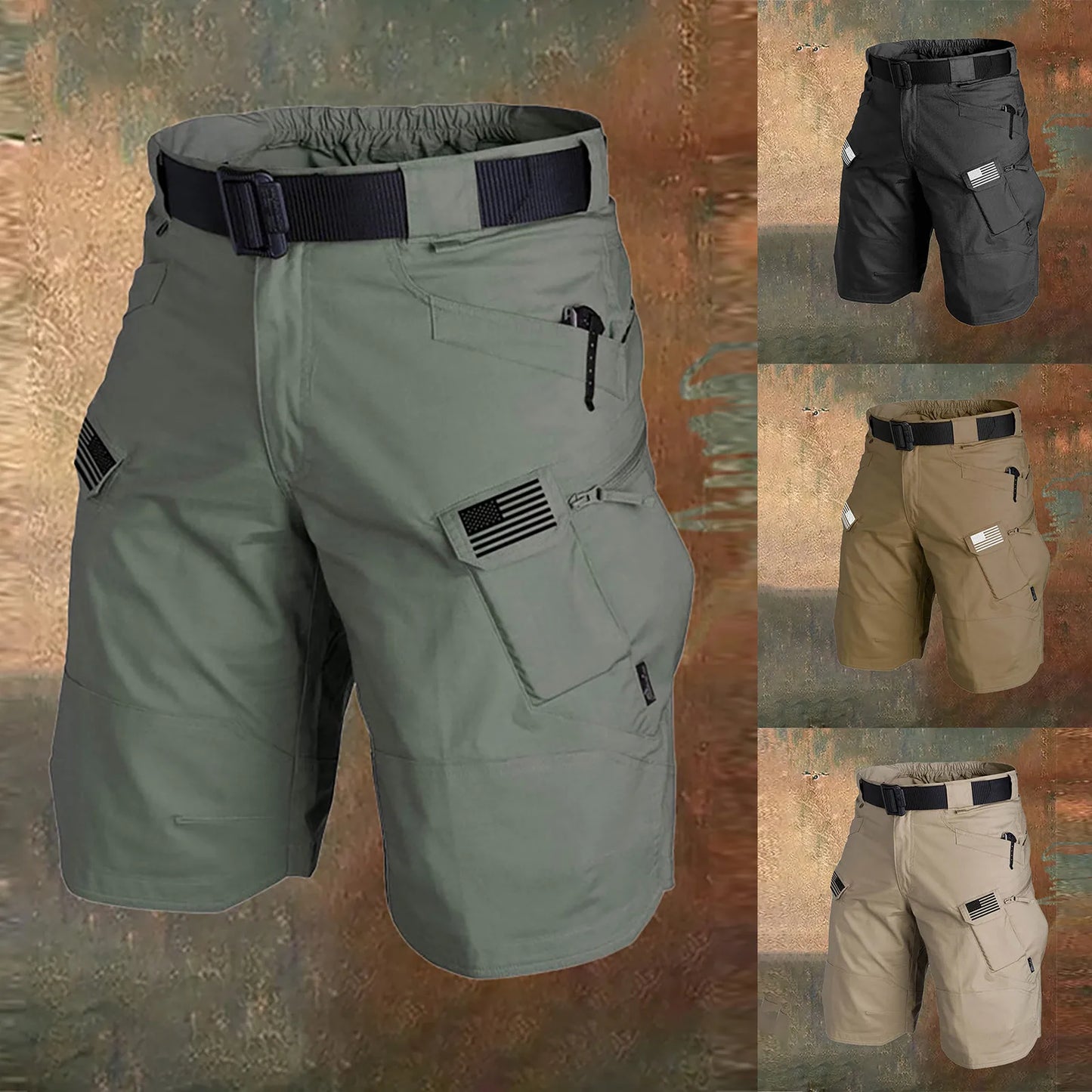 Waterproof Cargo Tactical Shorts
