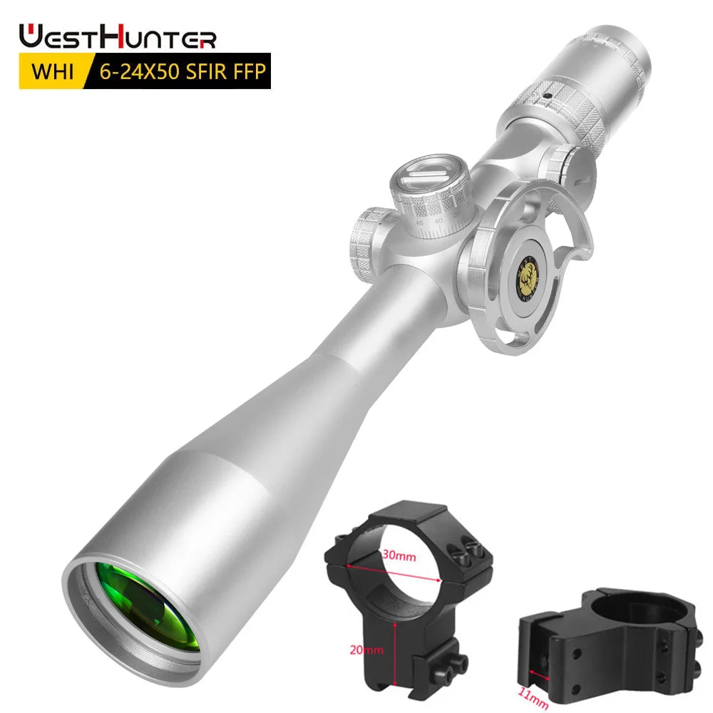 First Focal Plane Riflescope 6-24X50