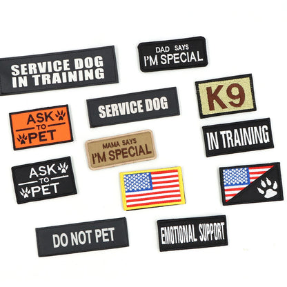 Military Large Dog Harness Collar and Leash