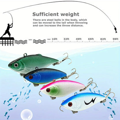 30pcs Fishing Lures Set – Crankbaits, Minnow Baits