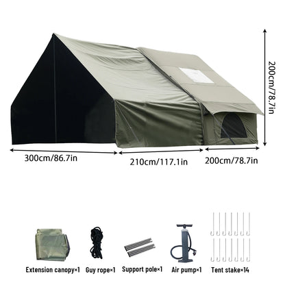 Inflatable Tent with Skylight