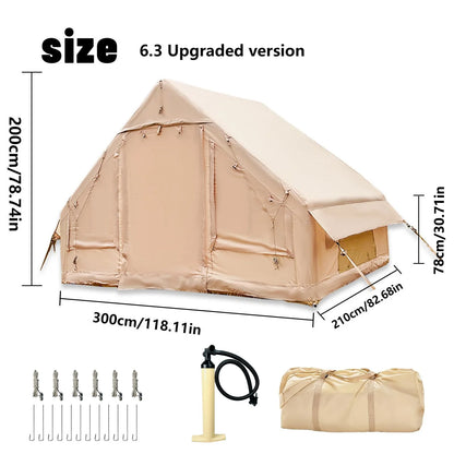 Inflatable Tent with Skylight