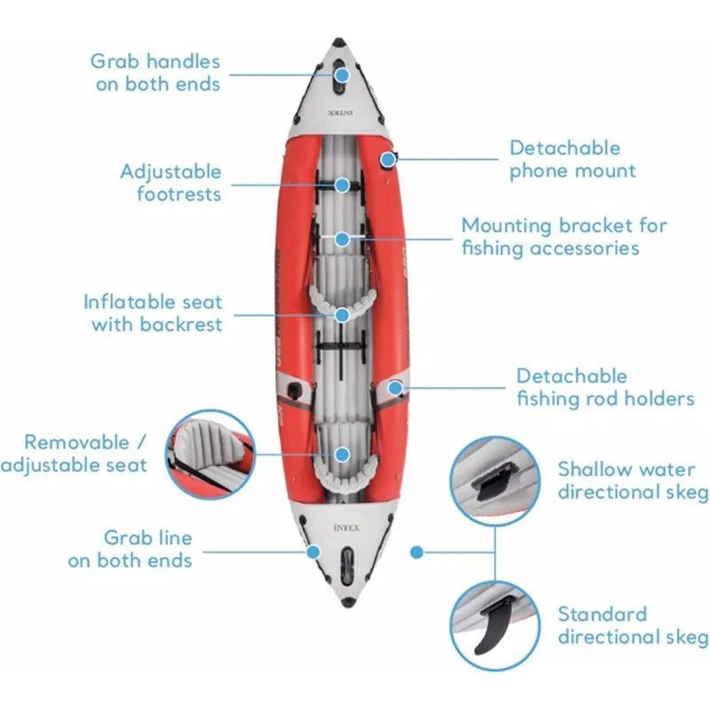 Excursion Pro K2 Inflatable Kayak