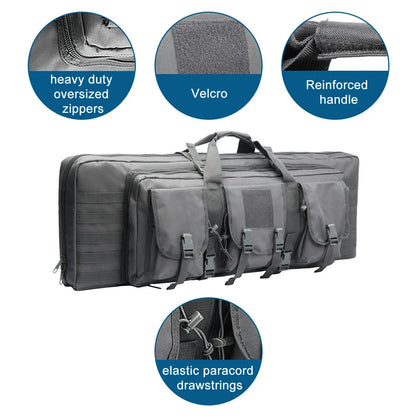 32, 38, 42 & 48 inch Tactical Double Rifle Bag