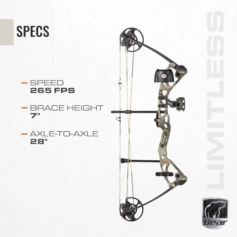 Limitless Dual Cam Compound Bow