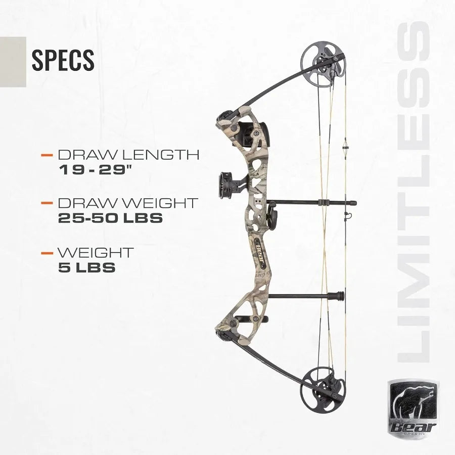 Limitless Dual Cam Compound Bow