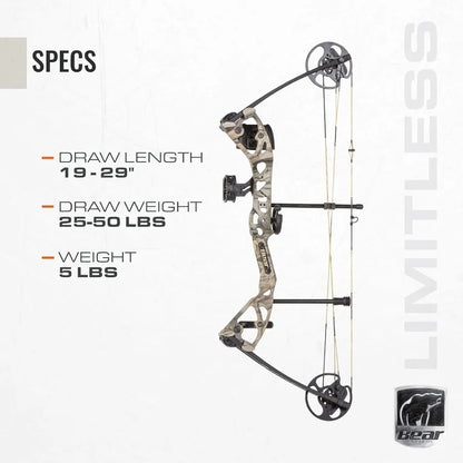 Limitless Dual Cam Compound Bow