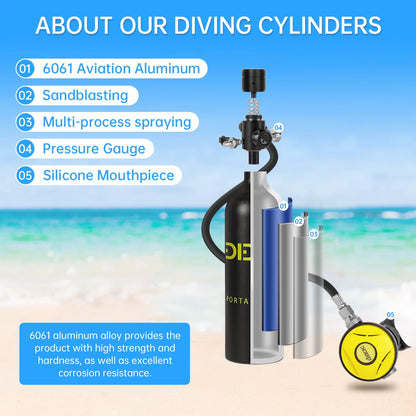Mini Scuba Diving Tank Set
