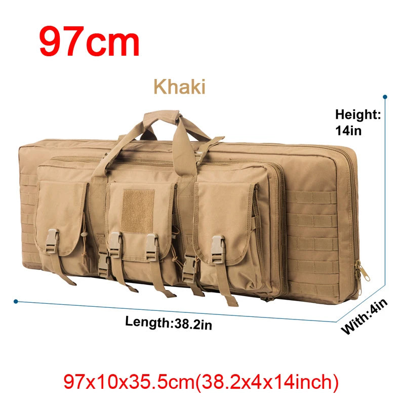 32, 38, 42 & 48 inch Tactical Double Rifle Bag