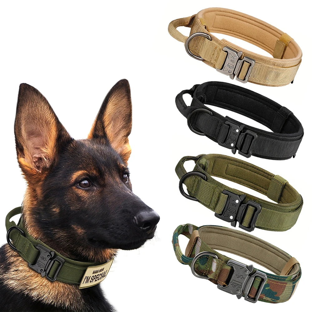 Tactical Dog Training Collar And Leash Set
