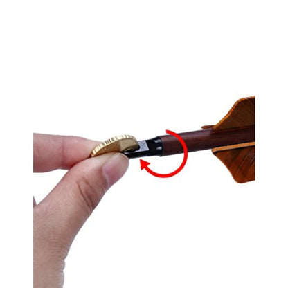 Archery 31-Inch Carbon Hunting Arrows w/4-Inch Turkey Feather Fletching