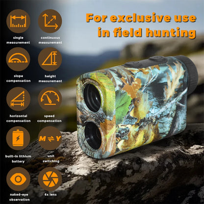 6X Laser Hunting Rangefinder