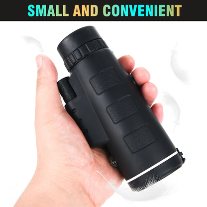 80x100 HD ZOOM Monocular Telescope