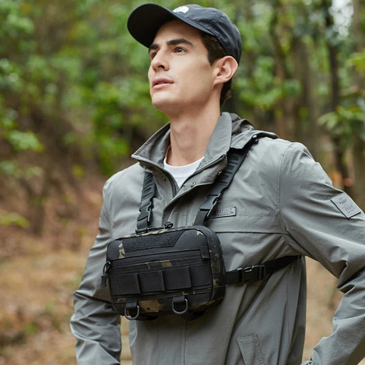 Men's Fishing Vest Backpack