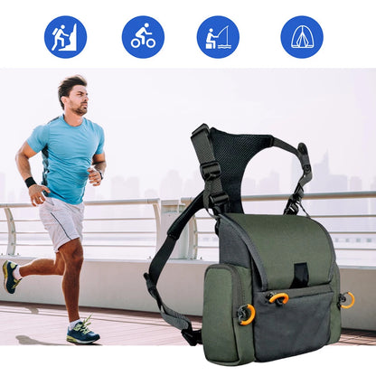 Binocular Harness Chest Pack with Rangefinder Pouch
