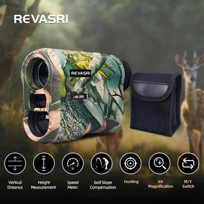 6x Laser Rangefinder with Horizontal & Vertical Scanning