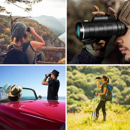 80x100 HD ZOOM Monocular Telescope