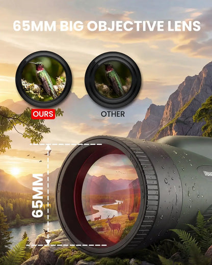 15x65 High Power Monocular