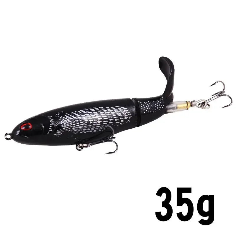 1-8Pcs Topwater Fishing Lure Whopper Popper