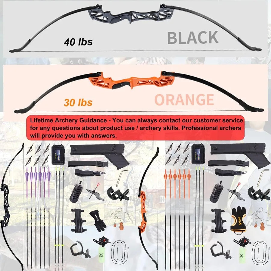 Bowfishing Recurve Bow Set