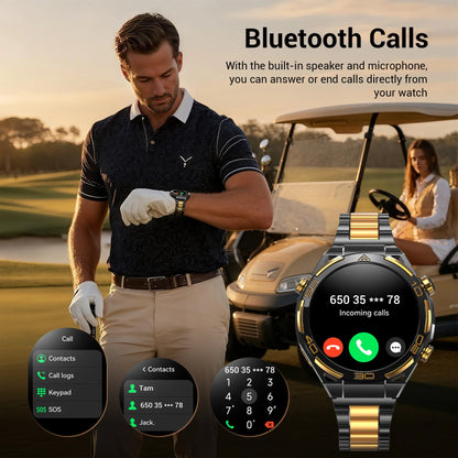 W90Pro GPS Smartwatch with Flashlight