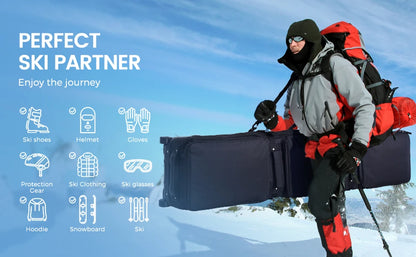 Rolling Skiing Bag