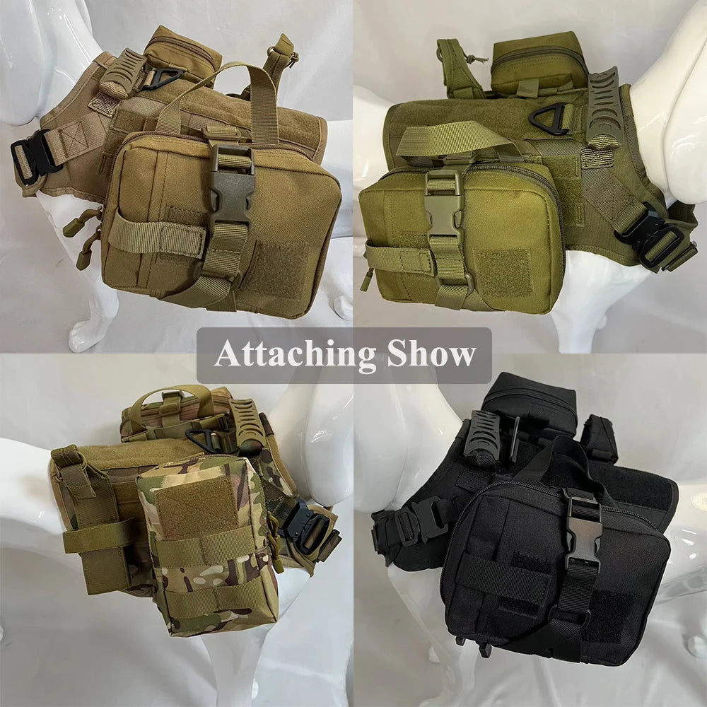 Dog Tactical Bag Set