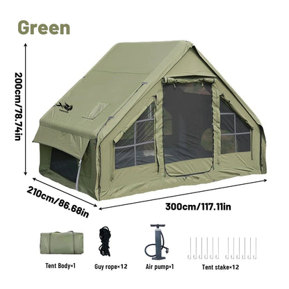 Inflatable Tent with Skylight