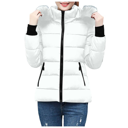 Women's Lightweight Down Winter Jacket             And Warm Winter Coat Feather Light  Adult Medium Winter Coat Women plus Size