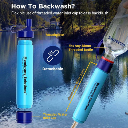 NSF Certified Water Filter Straw