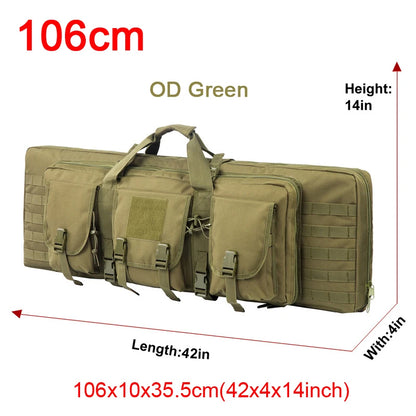 32, 38, 42 & 48 inch Tactical Double Rifle Bag