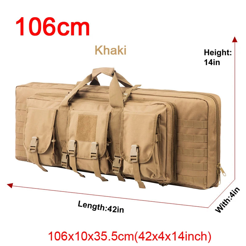 32, 38, 42 & 48 inch Tactical Double Rifle Bag
