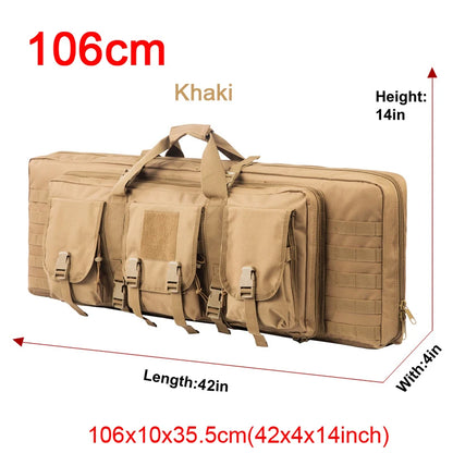 32, 38, 42 & 48 inch Tactical Double Rifle Bag