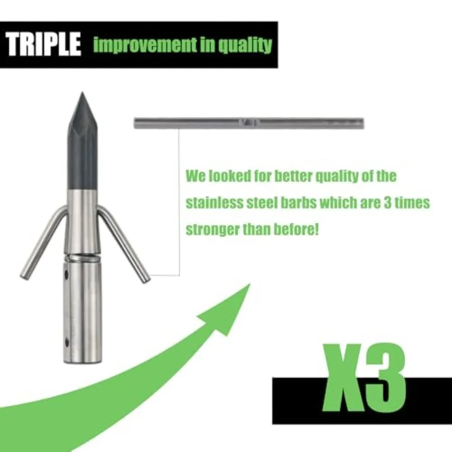 34 inch Bowfishing Arrows for Compound Bow and Recurve Bow