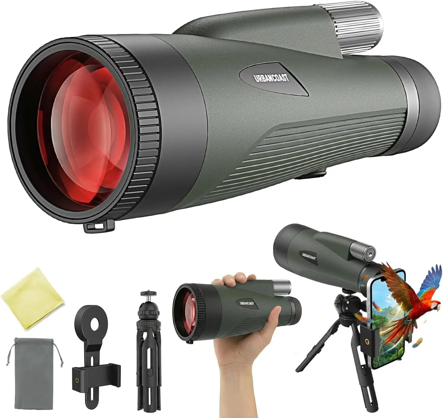 15x65 High Power Monocular