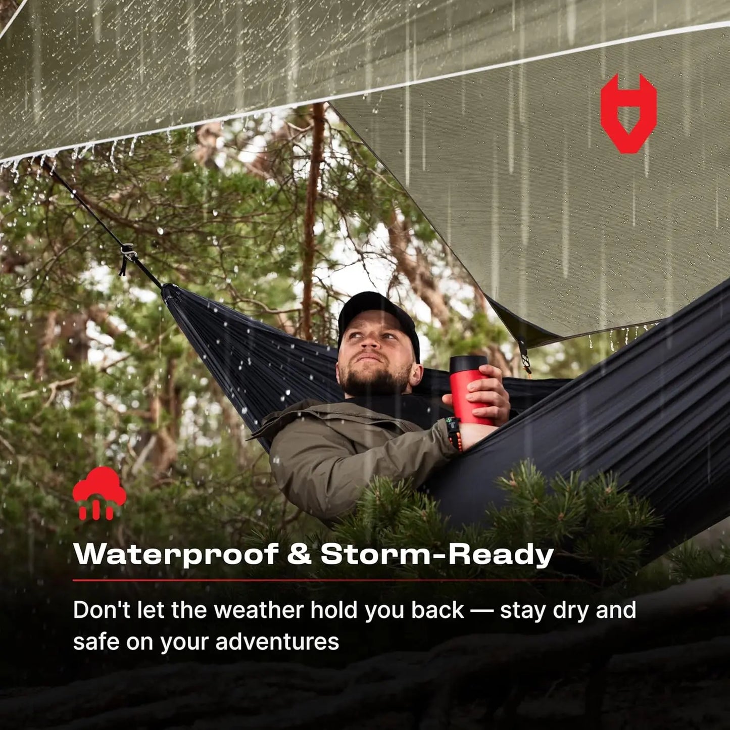 12' x 10' Waterproof Camping Tarp