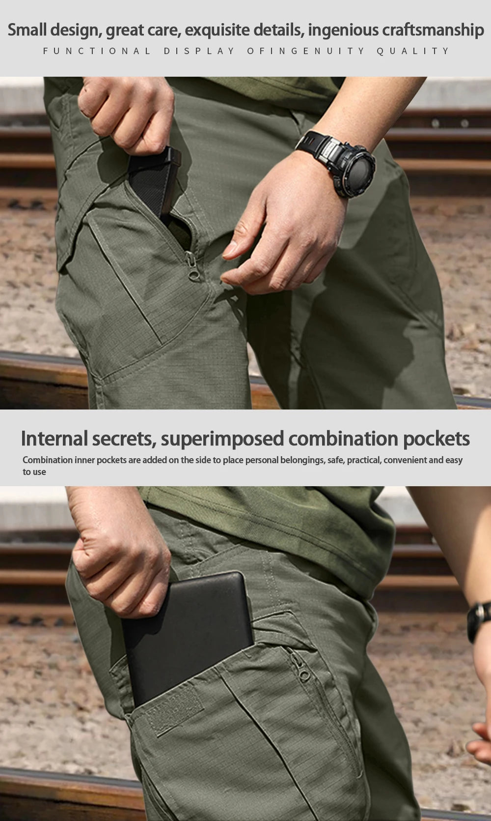 Tactical Men's Wear-resistant Pants