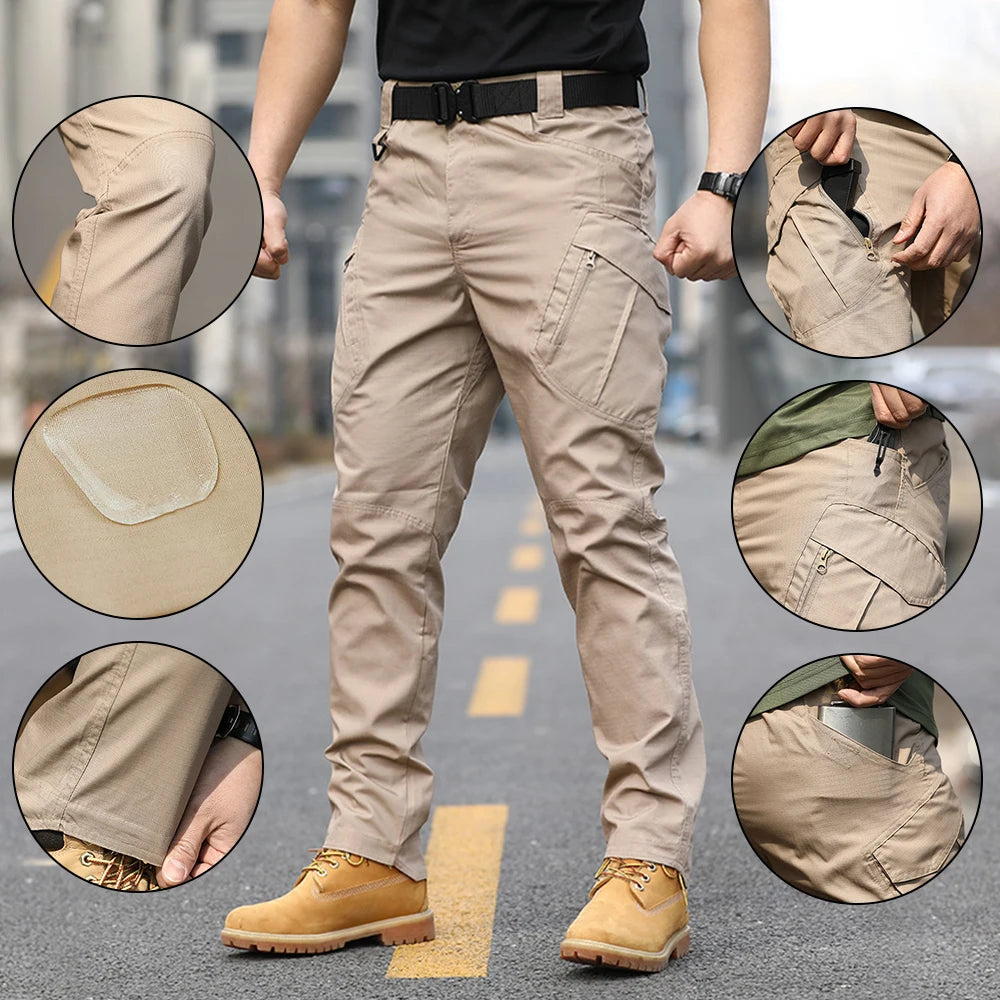Men's Tactical Multi-Pocket Cargo Pants