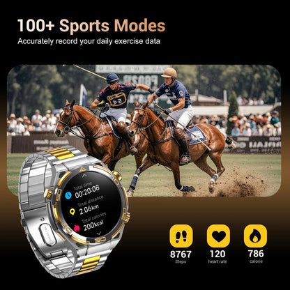 W90Pro GPS Smartwatch with Flashlight