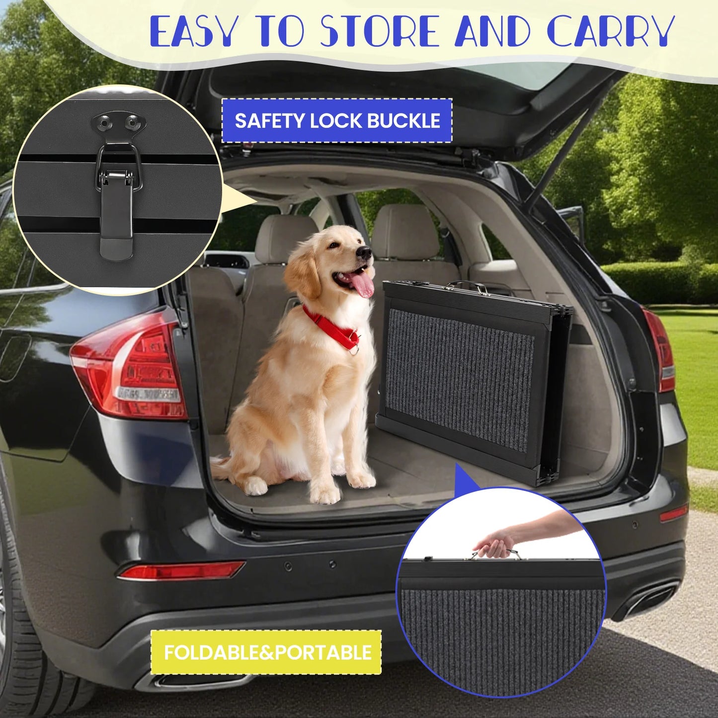 Folding Dog Ramp