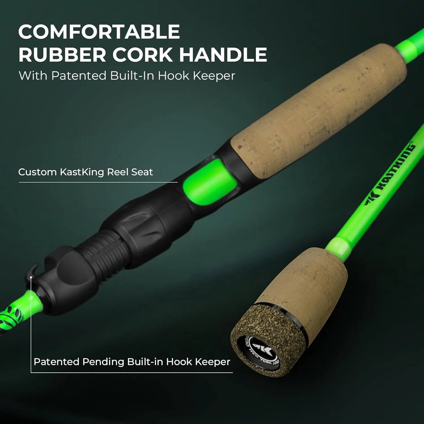 Dual-Tip Fishing Rod & Reel Combo