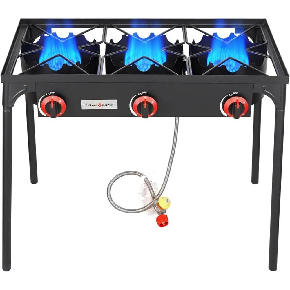 3 Burner Propane Camping Stove