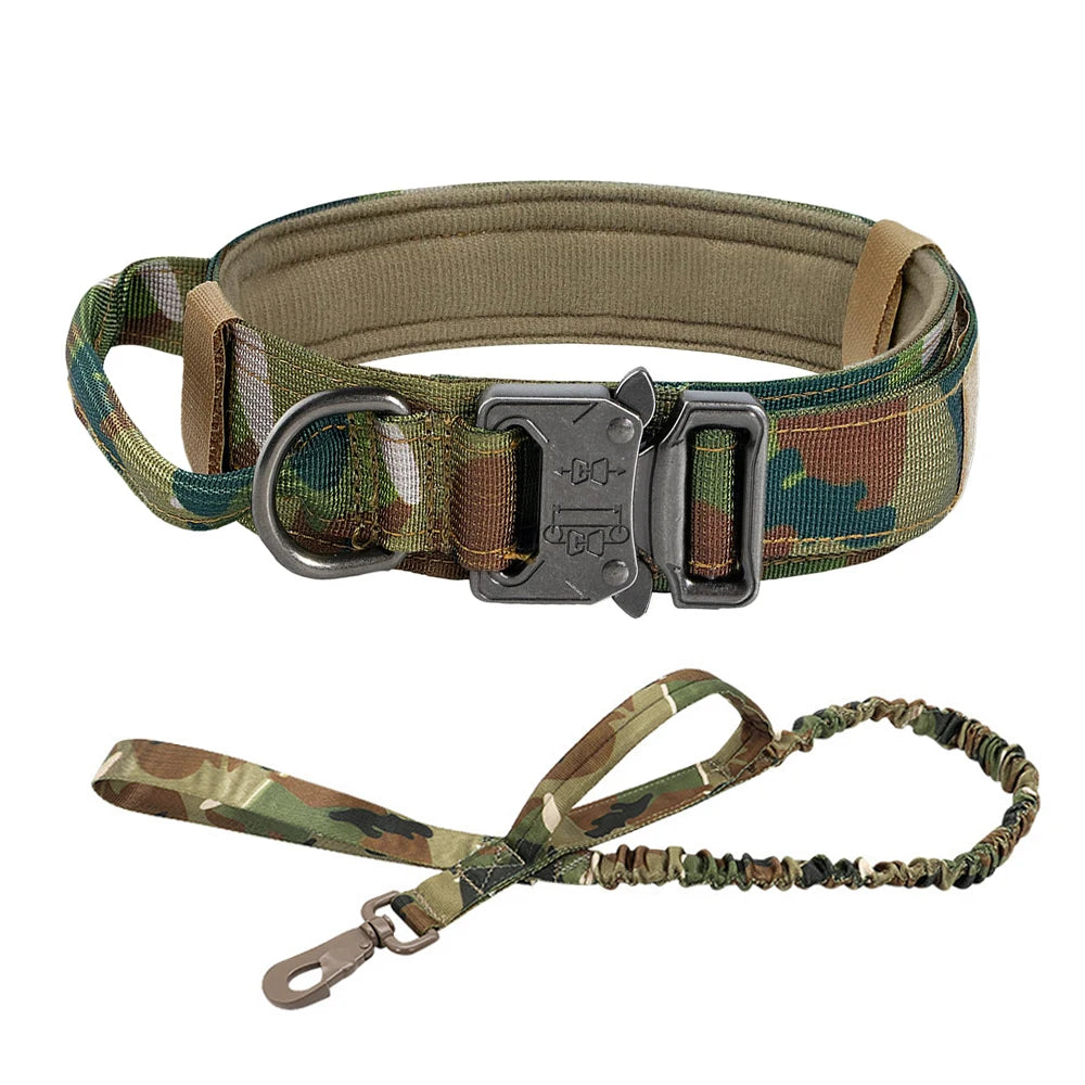 Tactical Dog Training Collar And Leash Set