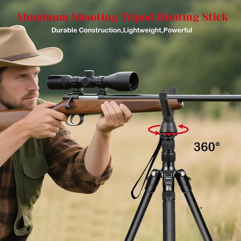 Adjustable Tripod for Cameras and Hunting
