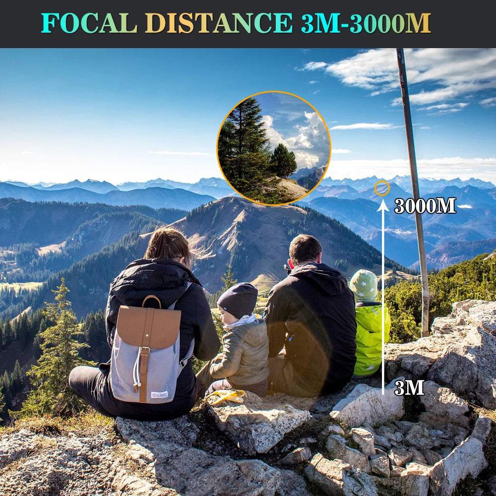 80x100 HD ZOOM Monocular Telescope