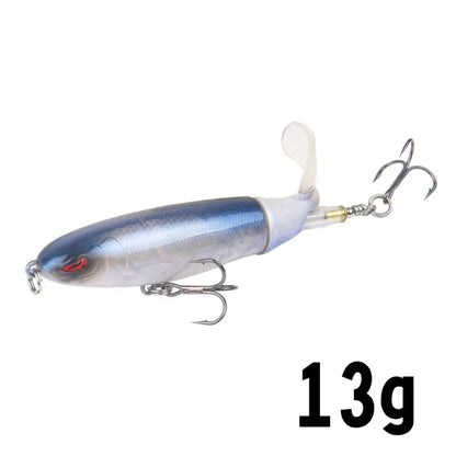 1-8Pcs Topwater Fishing Lure Whopper Popper
